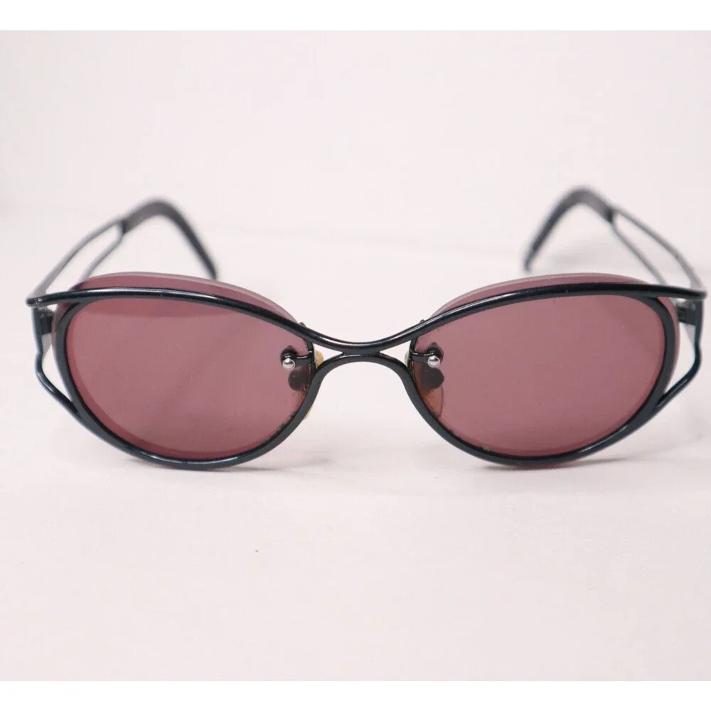 Yohji Yamamoto 52 5105 Vintage 90's Men's Sunglasses 48-20-138 Full Rim Metal - Picture 3 of 12